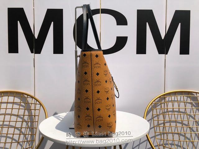 MCM女包 原單 MCM新款購物袋 Visetos印花材料 Anya購物袋 MCM單肩包  mdmc1430